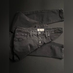 Madewell Women's Skinny Jeans - Black